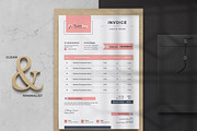 Invoice Excel, a Stationery Template by TelaTemplates (Thumbnail 1 of 6)