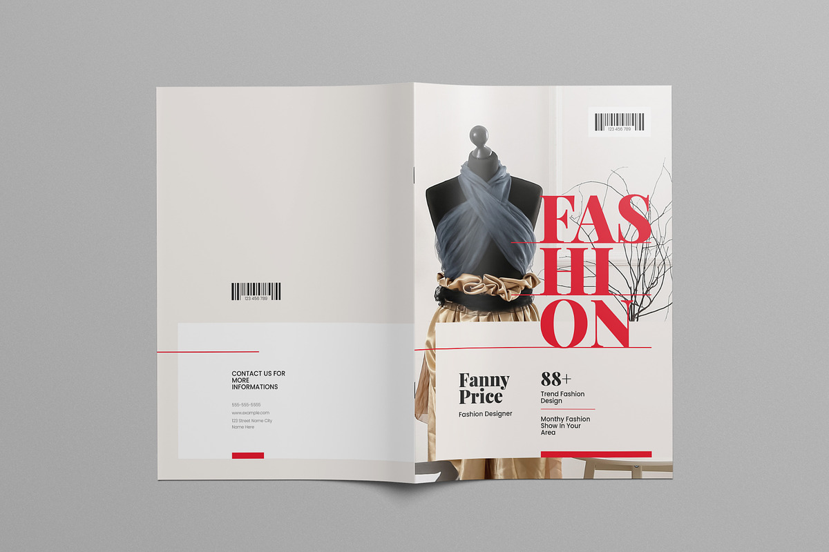 Lifestyle / Fashion Magazine | Canva, a Magazine Template by Pixelpick