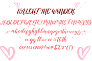Valentine Wonder, a Script Font by Aldedesign (Thumbnail 6 of 12)