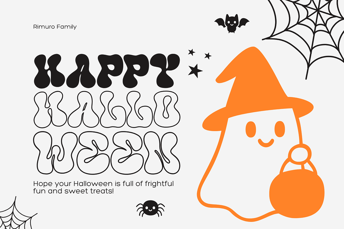 Groovy Ghoul Display Font, a Sans Serif Font by Ainun Jinan (Photo 8 of 10)