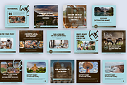 AIRBNB RENTAL INSTAGRAM POSTS, a Social Media Template by Daring Digies (Thumbnail 3 of 8)