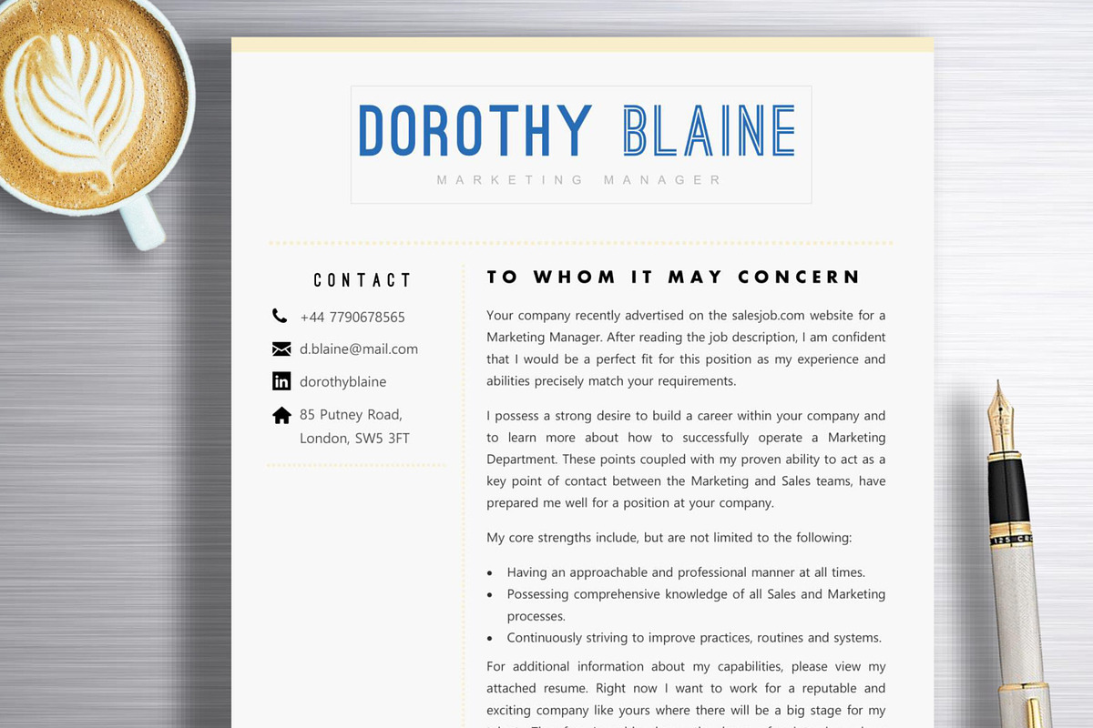 Resume Template | Dorothy, a Resume Template by ResumeWorkshop (Photo 4 of 5)