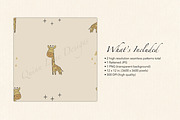 Baby Giraffe Surface Pattern, a Pattern Graphic by Quinn Lane Designs (Thumbnail 3 of 7)