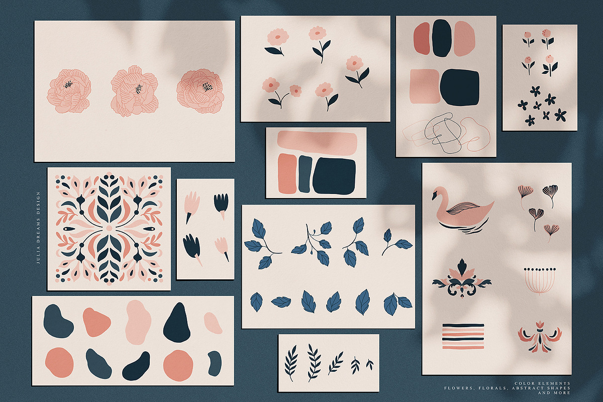 Blooming Castle Collection, a Texture Illustration by Julia Dreams (Photo 8 of 9)