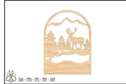 Laser Cut Christmas Cards, an Object Graphic by BeeCraftR (Thumbnail 8 of 13)