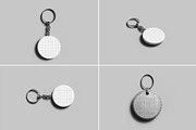 Keychain Mockup - 12 Views, a Merchandise Mockup by Illusiongraphic (Thumbnail 14 of 26)