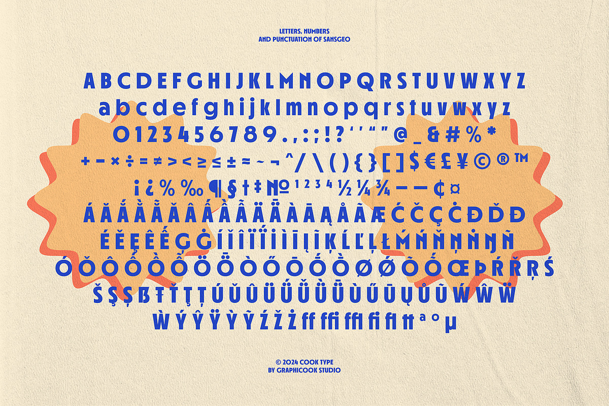Sansgeo Geometric Sans, a Sans Serif Font by graphicook (Photo 2 of 10)