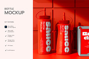 Sauce Bottle Mockup, a Product Mockup by graphypix (Thumbnail 2 of 4)