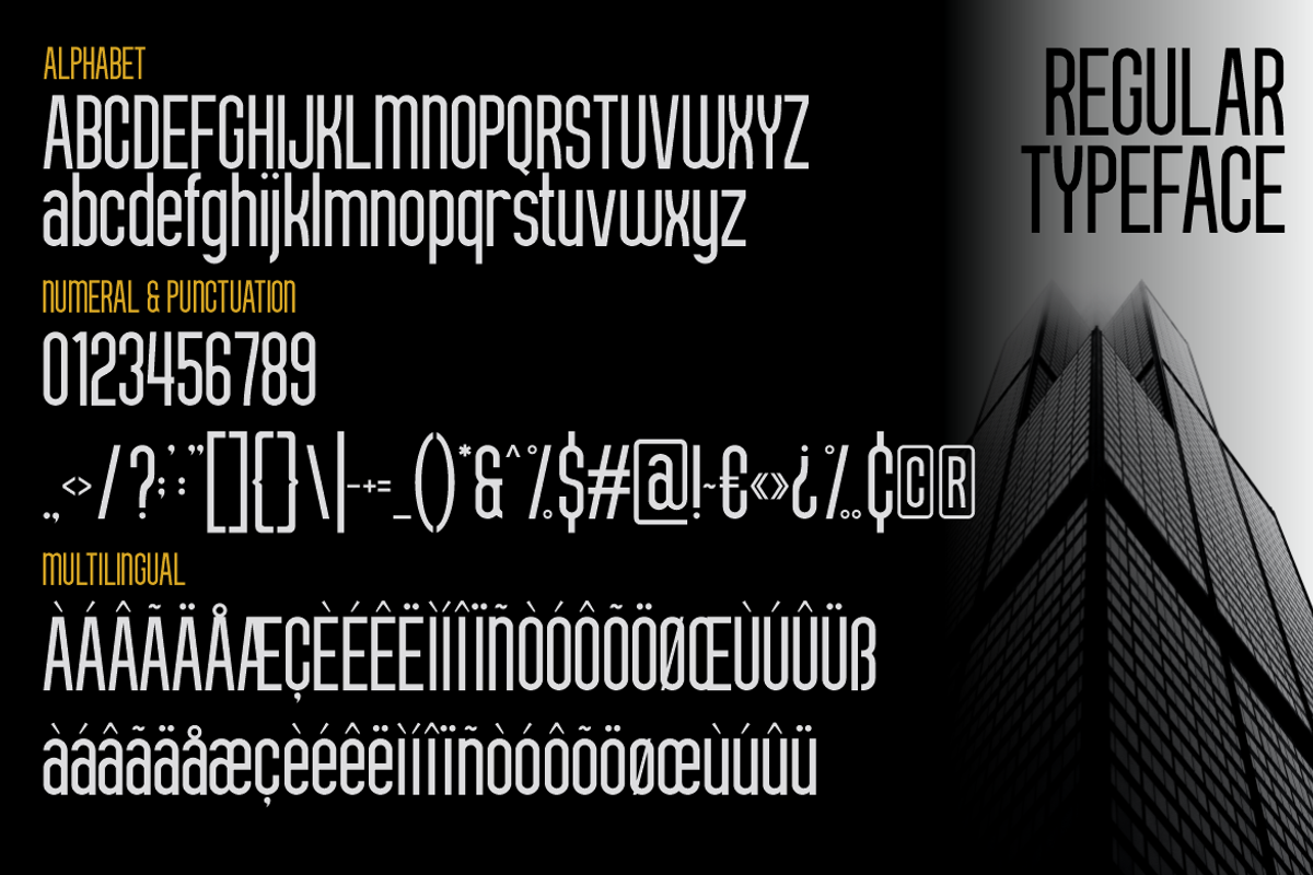 Sumbira - Sans Serif Font Family, a Sans Serif Font by MaikoHatta (Photo 5 of 7)