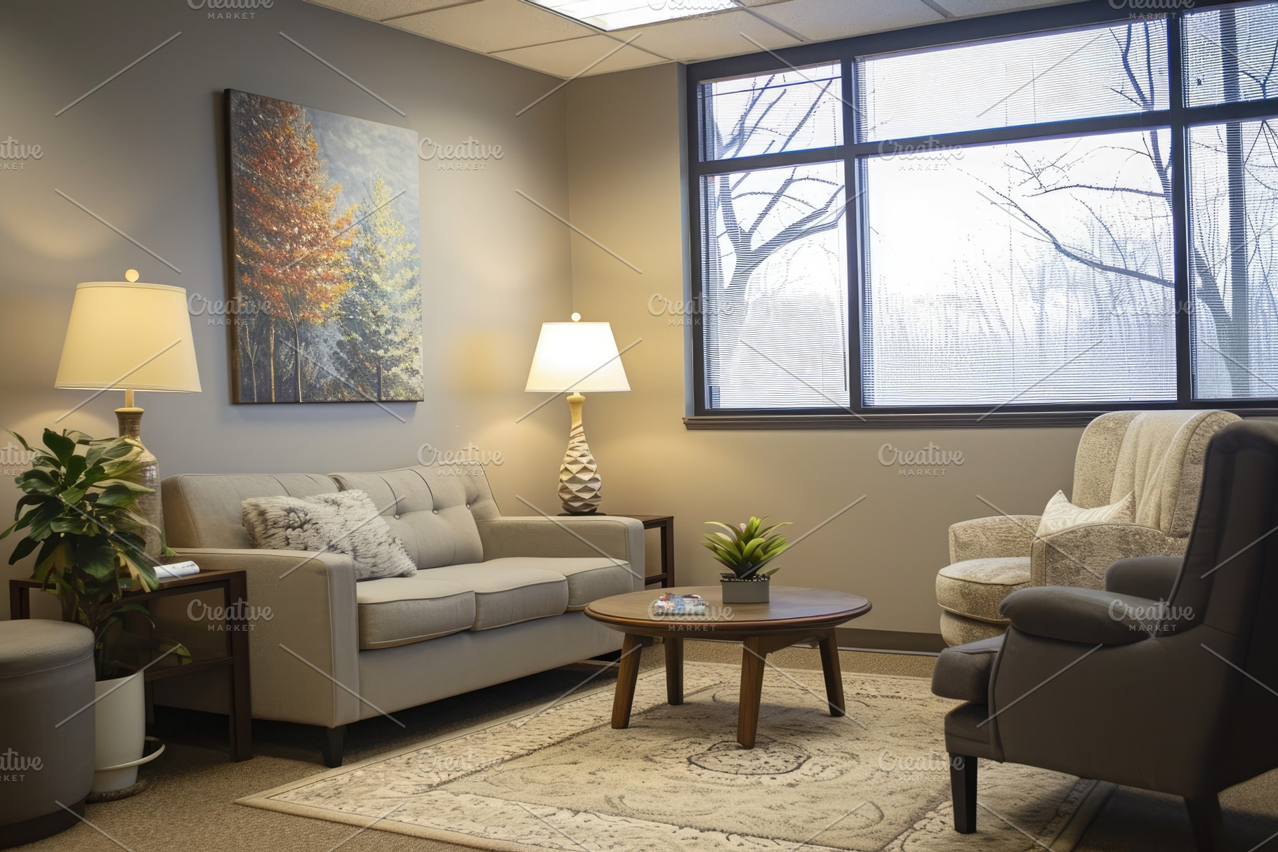 A well-furnished living room featuri, a Photo by Iftikhar Alam