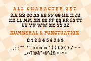 Retro Fall is a stylish retro groovy, a Serif Font by Brown Cupple (Thumbnail 5 of 5)