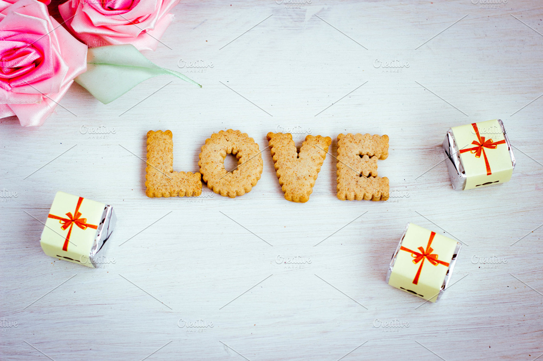 Love background featuring text, communication, and letter, a Holiday Photo by CreativeJourney