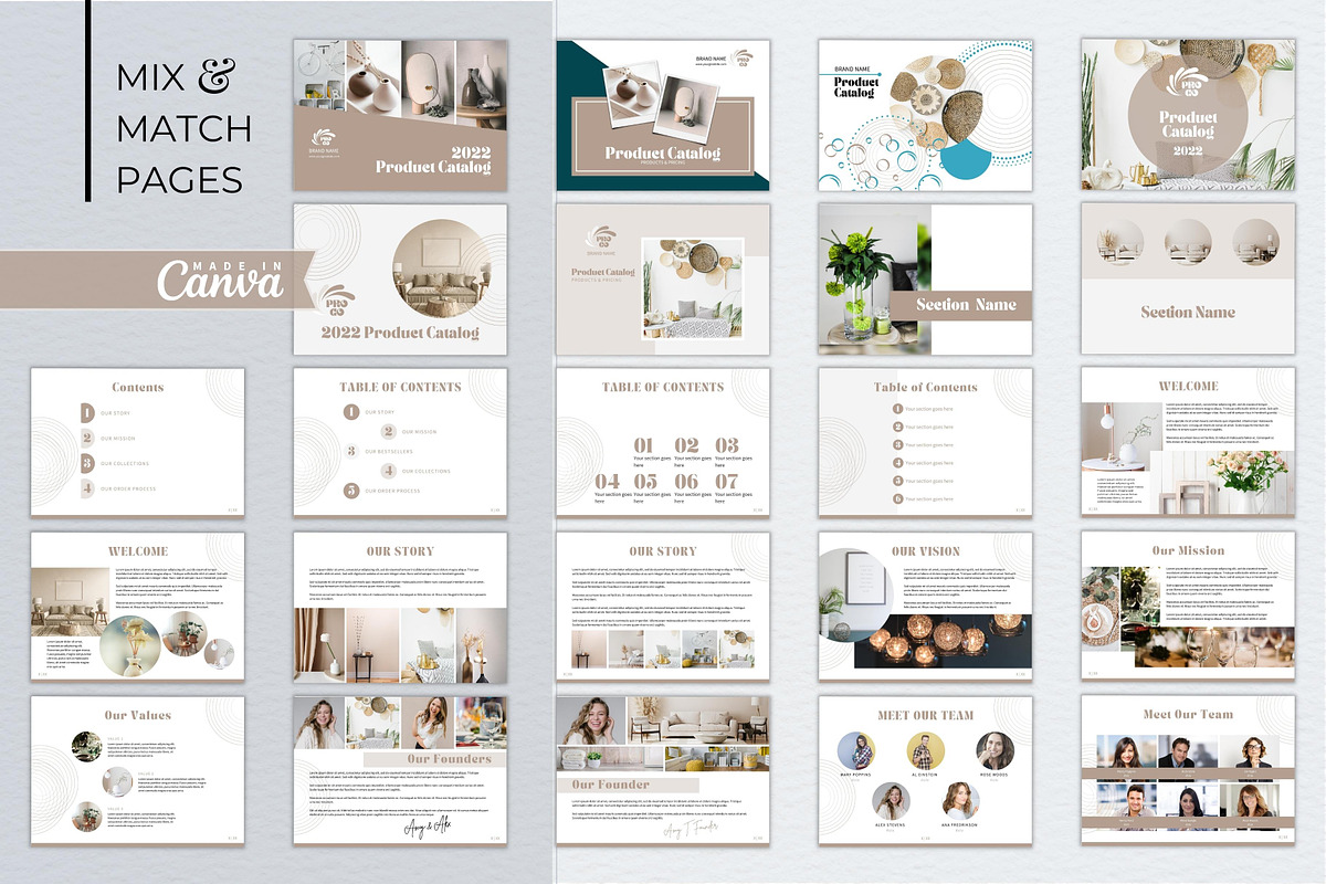Product Catalog Canva Template, a Magazine Template by B2 Studio (Photo 6 of 12)