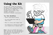 Grit Kit: Riso Screenprint Procreate, a Brush Add-On by Rebus Illustration (Thumbnail 3 of 3)