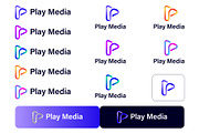 Play Media Logo Design, a Branding & Logo Template by brandingpro (Thumbnail 2 of 3)