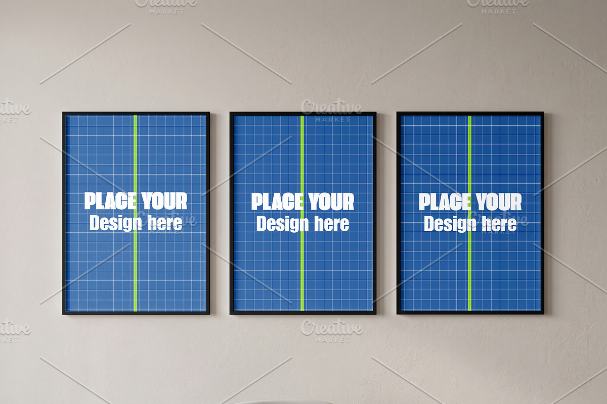 Wall Art Frame Mockup Bundle, a Household Mockup by Pixel Foundry (Photo 6 of 6)