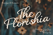 The Florishia – Romantic Nostalgic S, a Script Font by Creacy Studio (Thumbnail 1 of 9)