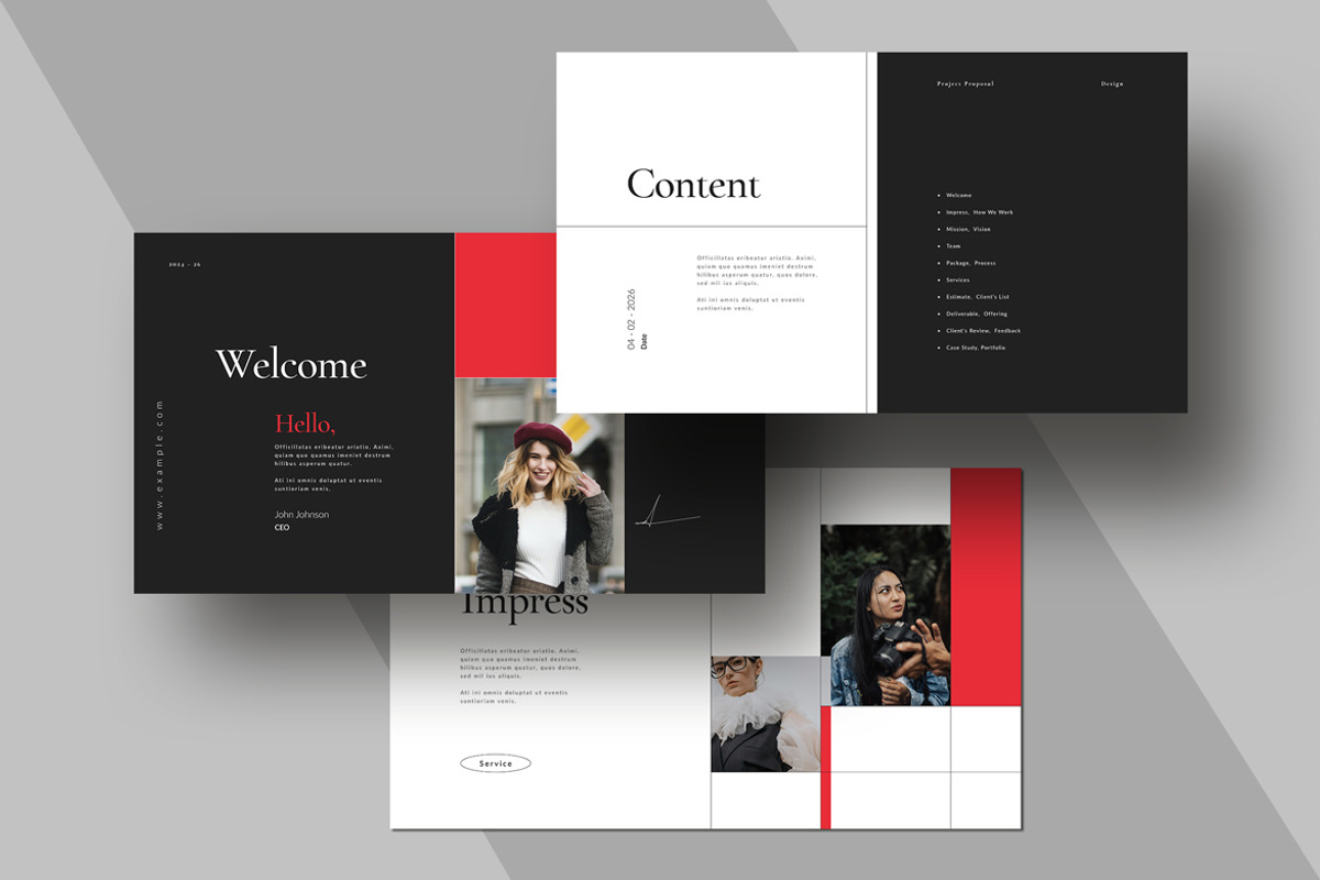 Pricing Guide Template, a Brochure Template by White Graphic (Photo 3 of 8)