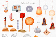 COZY MOOD Aesthetics Clipart Creator, a Food Illustration by ArtOLB (Thumbnail 5 of 10)