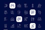 Stock Market and Trading Icon Set, an Outline Icon by Prosymbols (Thumbnail 7 of 7)