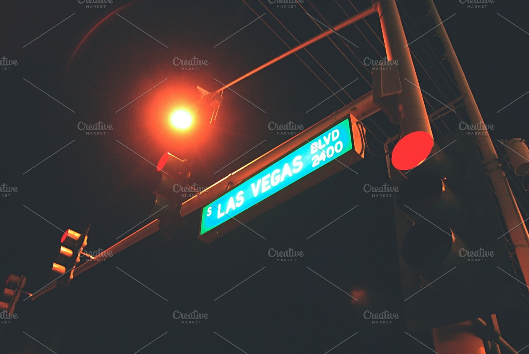 Traffic Lights In Las Vegas