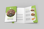 Fast Food Bi-Fold Brochure, a Brochure Template by Creatricks (Thumbnail 2 of 6)