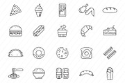100 Food Icons, an Icon by Graphic Pear (Thumbnail 5 of 5)