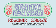 Grande Nouveau, a Font by Jeff Levine Fonts (Thumbnail 1 of 5)