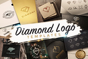 32 Brilliant Diamond Logo Templates, a Templates & Theme by Brandspark (Thumbnail 1 of 11)