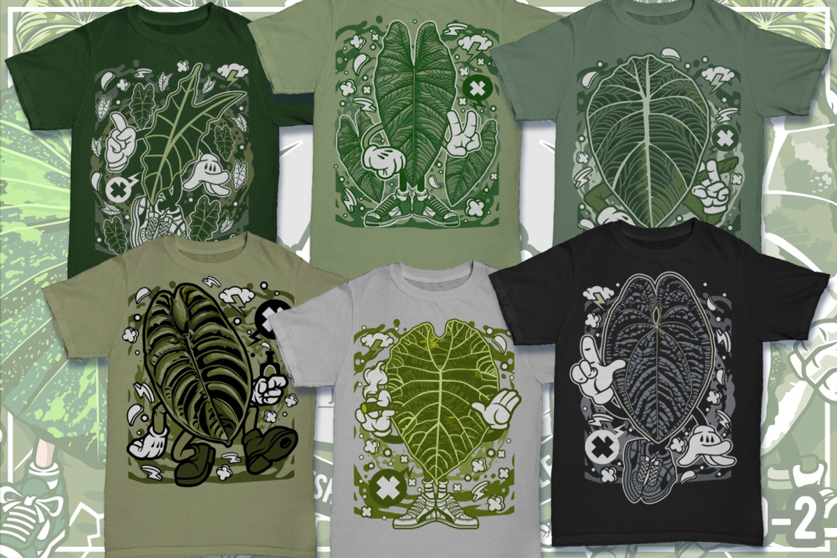 100 Cartoon Tshirt Designs Bundle #9, an Illustration by roach_graphic (Photo 17 of 17)