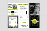 Padel Community Instagram Pack, a Social Media Template by fakhroo (Thumbnail 5 of 5)