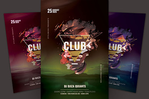 Club Flyer, a Flyer Template by styleWish