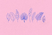 Greenhouse Tropical Flowers & Leaves, an Illustration by Elevens (Thumbnail 6 of 8)