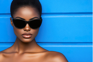 Striking Portrait of Black Woman, a Beauty & Fashion Photo by Lermont51