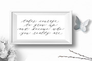 Authentic Script, a Script Font by Areatype (Thumbnail 2 of 7)