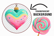 Brushstroke Christmas Clipart, an Illustration by Libby Wishes (Thumbnail 3 of 7)