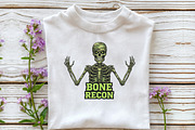 Camo Skeleton Halloween Sublimation, an Illustration by DreamCafeArt (Thumbnail 6 of 6)