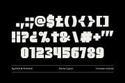 Morse Cyeon - Bold Display Font, a Sans Serif Font by Imoodev (Thumbnail 7 of 7)
