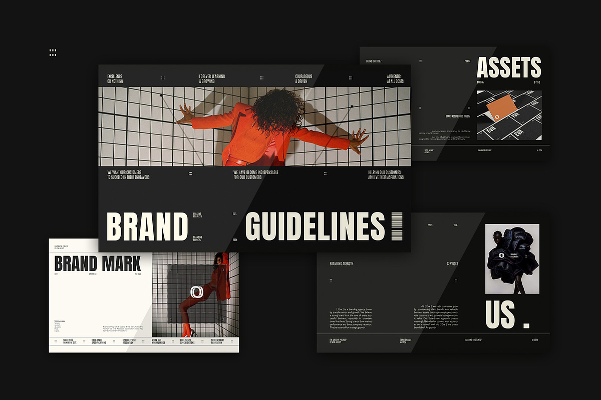 BRAND GUIDELINES | ÉVA & Co Template, a Presentation Template by Viva Agency (Photo 6 of 9)