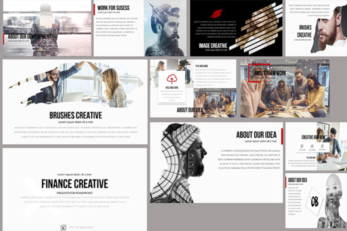 Finance Creative PowerPoint Pro, a Presentation Template by SlideBester (Photo 1 of 7)