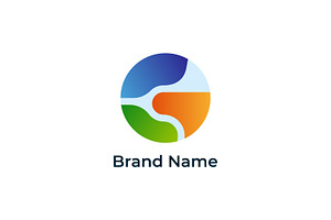G Letter Rive, Map logo, a Branding & Logo Template by Design Store