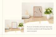 Minimal Styled Frame Mockup, a Print Template by LOPEstudio (Thumbnail 5 of 5)