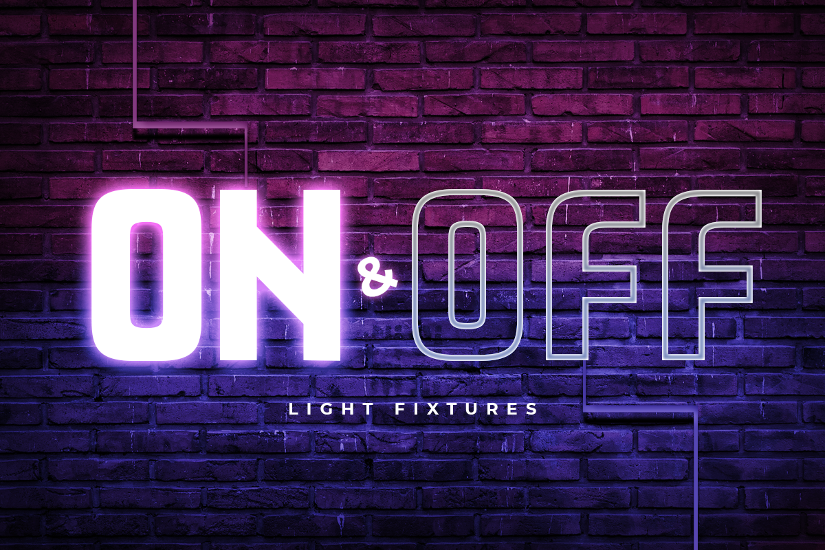 NIGHTIES - Neon Light Party Font preview 4