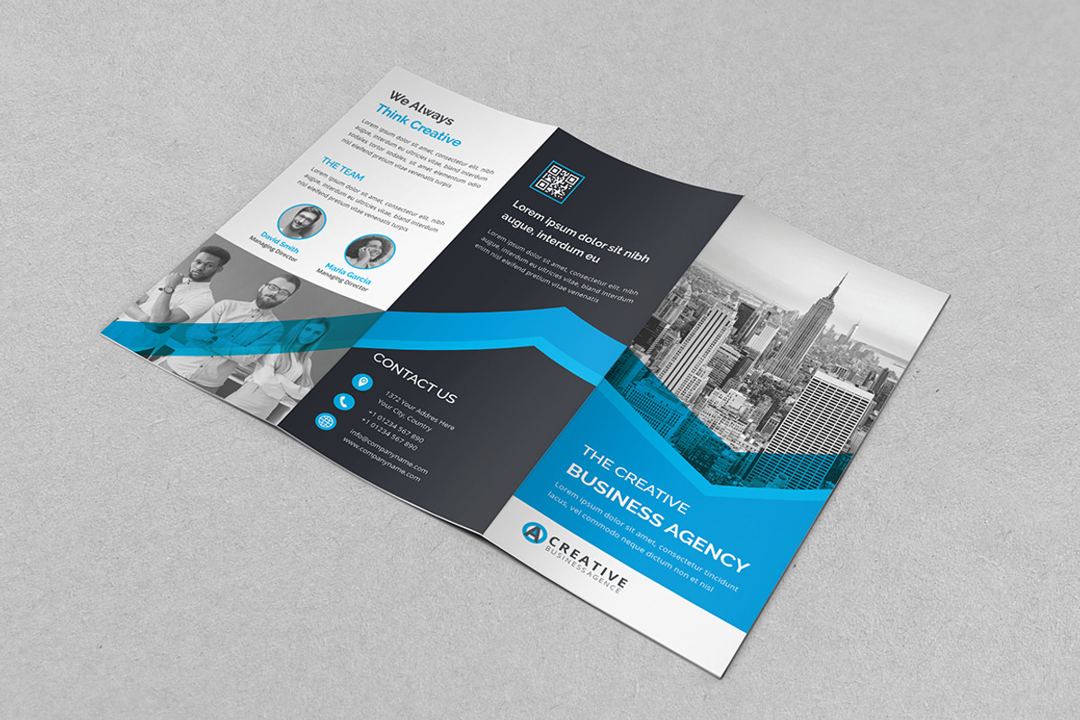 Corporate Tri-Fold Brochure, a Brochure Template by design_pick (Photo 2 of 4)