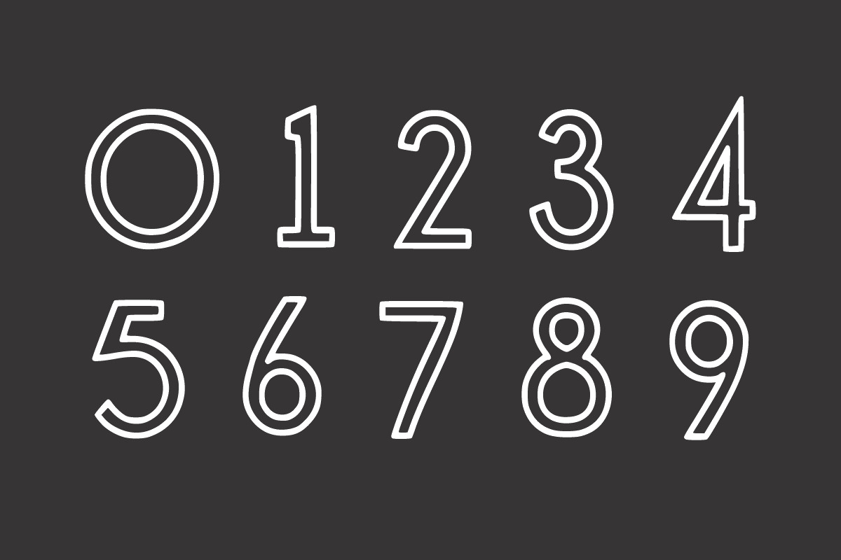 Minimal Line Art, a Sans Serif Font by Fourteen Letter (Photo 2 of 7)