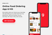 Food Order App Template (PSD), a Templates & Theme by INDERNEILk (Thumbnail 1 of 7)