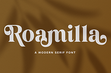 Roamilla - Beauty Logo Font