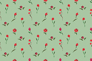 Set of four seamless floral patterns, a Pattern Graphic by Alena Stoyko design (Thumbnail 2 of 5)
