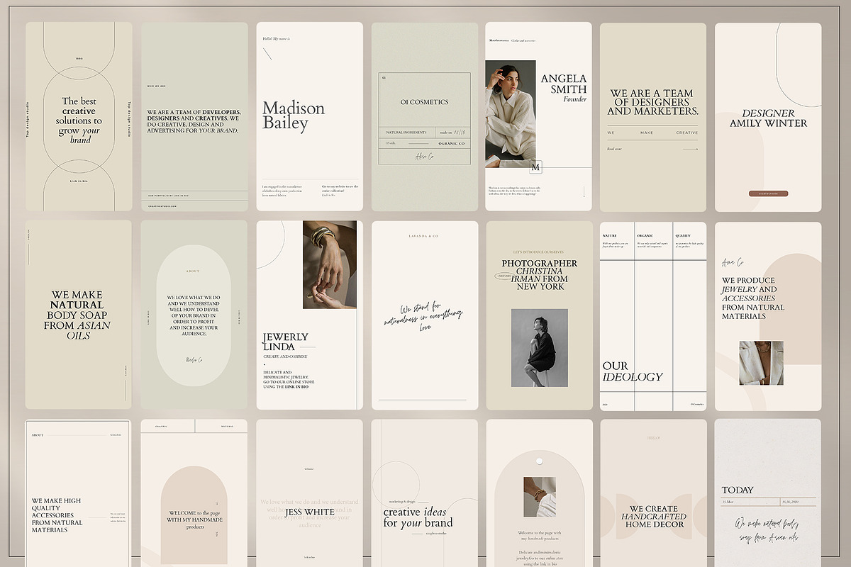 CANVA & PS / Create Your Brand, a Social Media Template by Simple có (Photo 7 of 13)