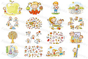 Kids and families doing sports, an Education Illustration by Bubert Art (Thumbnail 2 of 5)